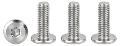 Productafbeelding van Flachkopfschroeven Torx M3x20mm - 20 Stuks Roestvrij Staal