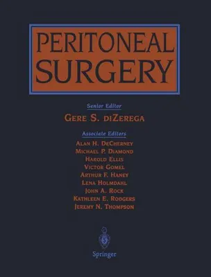 Obrázek produktu pro Peritoneal Surgery