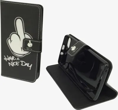Produktbild von Handyhülle Tasche für Case Handy Wiko Lenny 3 Mittelfinger