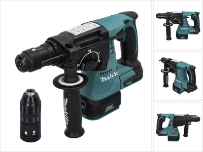 Zdjęcie produktu dla Makita DHR243Z, 950 RPM, 2 J, 4700 bpm, 1,3 cm, 2,6 cm, 2,5 m/s²