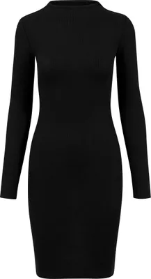 Immagine prodotto di Urban Classics Donna - RIB JERSEY Kleid schwarz - L