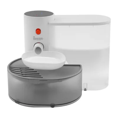 Produktbild von Haustier Trinkbrunnen 3l Batteriebetrieben  Katzenwasserbrunnen automatischer Wasserspender für Katzen/Hunde