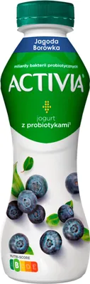 Zdjęcie produktu dla ACTIVIA Drink 280g Jagoda/Borówka