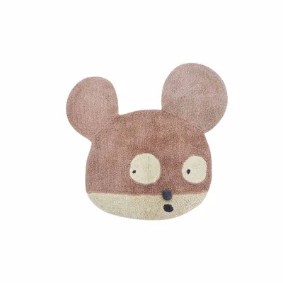 Obrázok produktu pre 120x120 cm Detský kusový koberec Miss Mighty Mouse