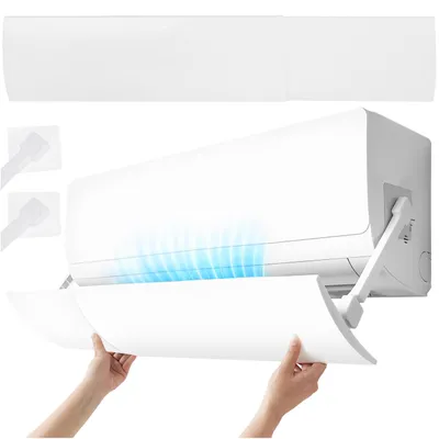 Produktbild von EBERG BVRS Klimaanlagen-Luftleitblech für Splitgeräte 56-102 cm Weiß