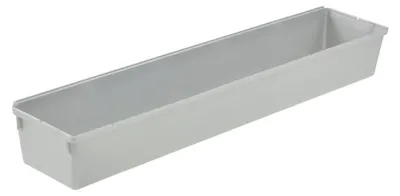 Aufbewahrungssystem Pepe, PP, 38x8x5 cm, silber