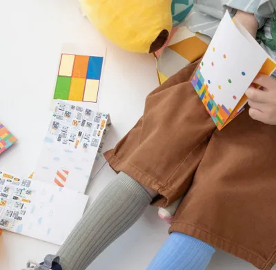 Obrázek produktu pro Papírové sáčky na sladkosti BLOCKS 6 ks