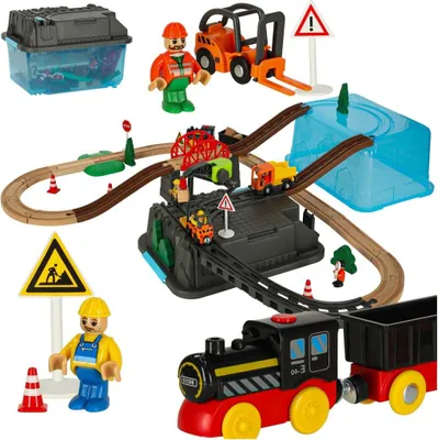 Produktbild von Eisenbahnwaggon Gleisbaustelle 55el