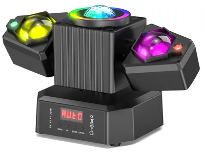 Produktbild von LED Bühnenlicht - ZQ02624 DMX512 Lichteffekt - 105 W - RGBW 4-in-1 - Sterneffekt - >82000 lm - 90–240 V - EU-Stecker