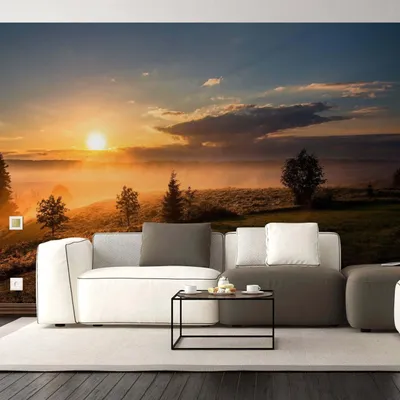 Produktbild von Decords Fototapete mit Sonnenuntergang, Modell 034-001 – Größe: 30 × 30 cm