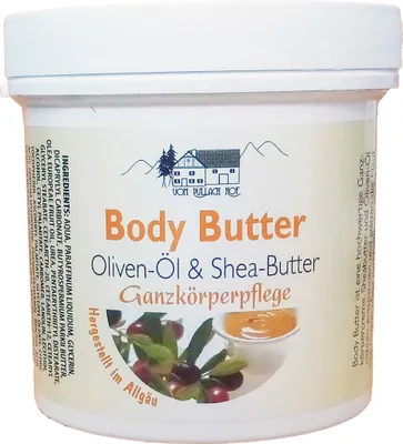 Produktbild von BODY BUTTER 250ml mit Oliven-Öl & Shea-Butter Ganzkörperpflege Feuchtigkeitscreme Hautpflege Körper Haut Creme 44