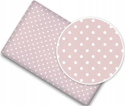 Produktbild von Babymam Spannbettlaken Kinderbett 120x60 cm Baumwolle Tupfen