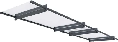 Obrázek produktu pro Palram - Stříška Canopia Nancy 4100 antracitová 411x94 cm