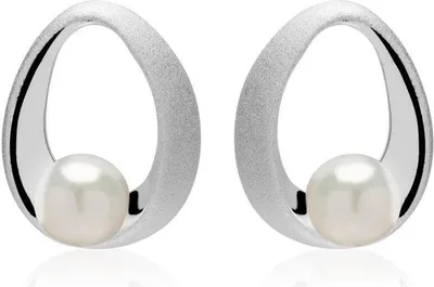 Produktbild von Sterlingsilber Ohrstecker Perlen