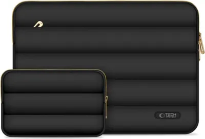 Produktbild von Tech-Protect Puffy 13-14" Laptoptasche - Schwarz
