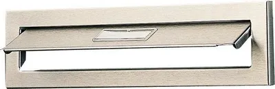 Image de Entrée de boîte à lettre inox n° 3 DECAYEUX - 300 x 30 mm - 161338