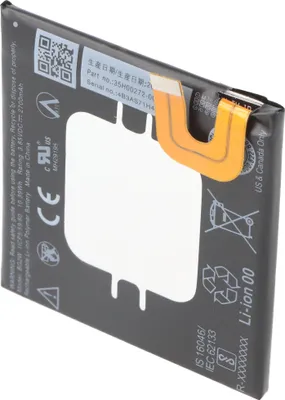 Produktbild von Akku passend für Google Pixel 2, Li-Polymer, 3,85V, 2770mAh, 10,7Wh, built-in, ohne Werkzeug