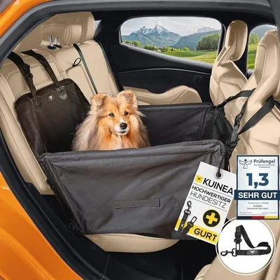 Immagine prodotto di Seggiolino da auto impermeabile per cani di piccola taglia