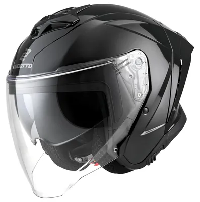 Produktbild von Bogotto H599 Jethelm, schwarz, L (59/60)