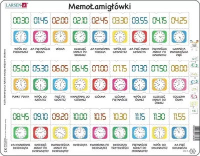 Immagine prodotto di Puzzle dell'orologio e del tempo