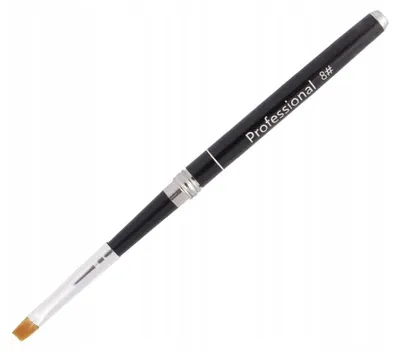 Obrázek produktu pro Maxim Skládací gelový štětec #8 Premium černý