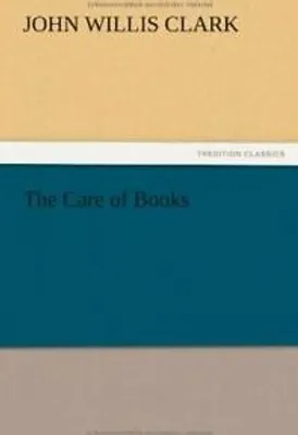 Produktbild von The Care of Books