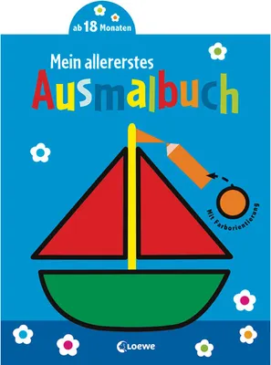 Produktbild von Mein allererstes Ausmalbuch (Boot)