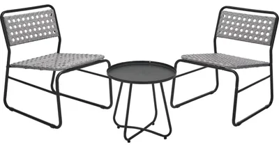 Produktbild von Gartenmöbelset aus Metall, RATTAN