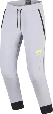 Zdjęcie produktu dla Tekstylne spodnie motocyklowe Alpinestars Aeroshell, szary/niebiesko-żółty, S