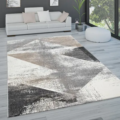 Immagine prodotto di Tappeto soggiorno a pelo corto pastello look vintage motivo astratto vari stili dimensioni 240x340 cm