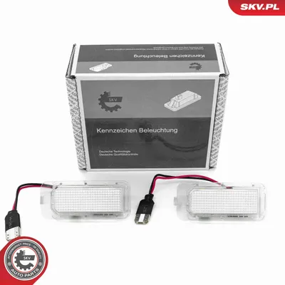 Produktbild von ESEN SKV 72SKV526 Kennzeichenbeleuchtung Rechts Links für FORD Fiesta Mk6 Schrägheck (JA8, JR8) LED