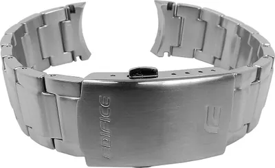 Produktbild von Casio Edifice Herren Uhrenarmband Edelstahl silbern EFR-527D-1AV