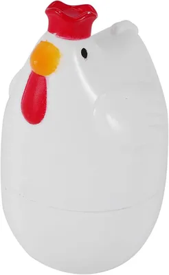 Imagen del producto de Microondas de vapor con forma de huevo, para 2 huevos, utensilio de cocina