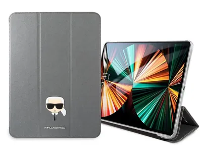 Obrázok produktu pre Karl Lagerfeld Head Saffiano Puzdro pre iPad Pro 11" (2021), Strieborné