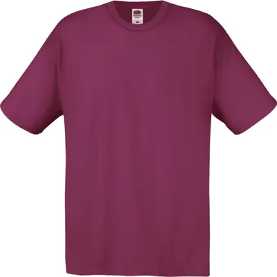 Produktbild von Originálne tričko Fruit Of The Loom Herren Screen Stars BC340 (3XL) (burgundské)