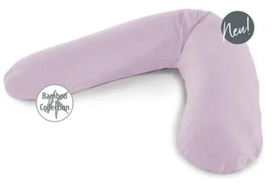 Produktbild von Das Original Theraline Stillkissen inkl. Bezug Lavendel, Bamboo Collection