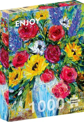 Image de Puzzle 1000 pièces Enjoy - Forever Blooms