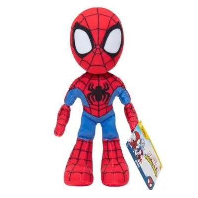 Produktbild von Spider Man Plüschtier 30 cm – Spiderman Kuscheltier – Weiches Spielzeug zum knuddeln