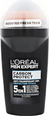 Produktbild von Men Expert L Oreal Carbon Protect 5in1 Anti-Transpirant Deodorant für Herren 50ml