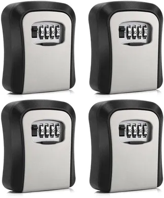 Productafbeelding van Set van 4 Sleutelkastjes met Combinatielock