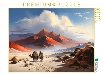 Produktbild von CALVENDO Puzzle In der Wüste | 1000 Teile Lege-Größe 64x48cm Foto-Puzzle für glückliche Stunden