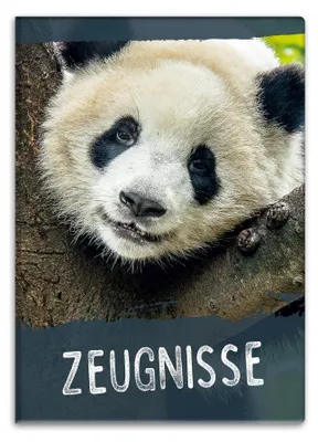 Produktbild von DIN A4-Urkundenmappe mit Panda-Motiv für Kinder, Jugendliche und Schüler