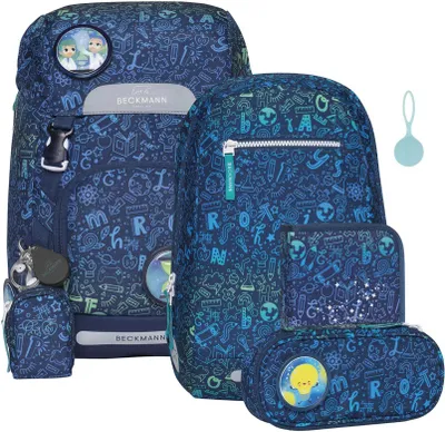 Produktbild von Beckmann Classic Science Schulrucksack Set 6tlg.