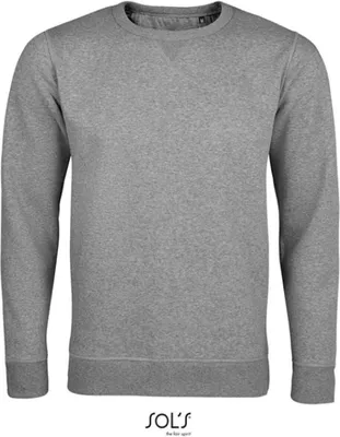 Produktbild von SOLs 02990 | Herren Sully Sweatshirt - Farbe: Grey Melange - Größe: M