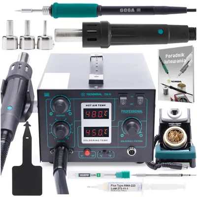 Obrázek produktu pro Techrebal 706 III – pájecí stanice 2 v 1