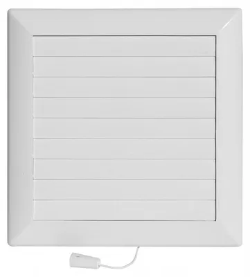 Produktbild von PROLEX PROEKO Lüftungsgitter weiß verstellbar 14x14 cm