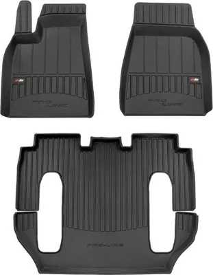 Produktbild von FROGUM ProLine 3D TPE Fußmatten für TESLA Model X (5YJX) Vorne+Hinten