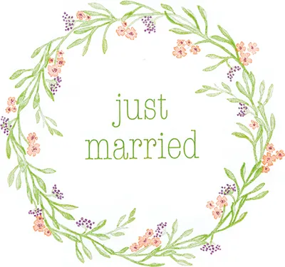 Produktbild von 20 Lunch-Servietten Just married