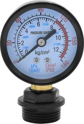 Produktbild von Dekoratives Manometer, MyTube, mattschwarz