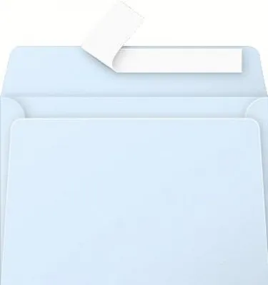 Produktbild von Briefumschlag Pollen C6 120g VE=200 Stück Haftklebung blau